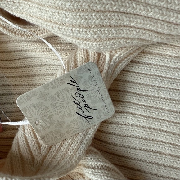 Free People Ivory Ribbed Tunic - Picture 7 of 8